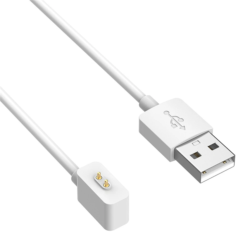 แท่นระบบชาร์จแม่เหล็ก USB 1ชิ้นพร้อมสายเคเบิล60ซม./1ม. เครื่องชาร์จ500Ma 5V สำหรับนาฬิกา redmi 3 lite/ 3 Active/2สำหรับสาย8NFC/ 9 NFC/ 8 Pro