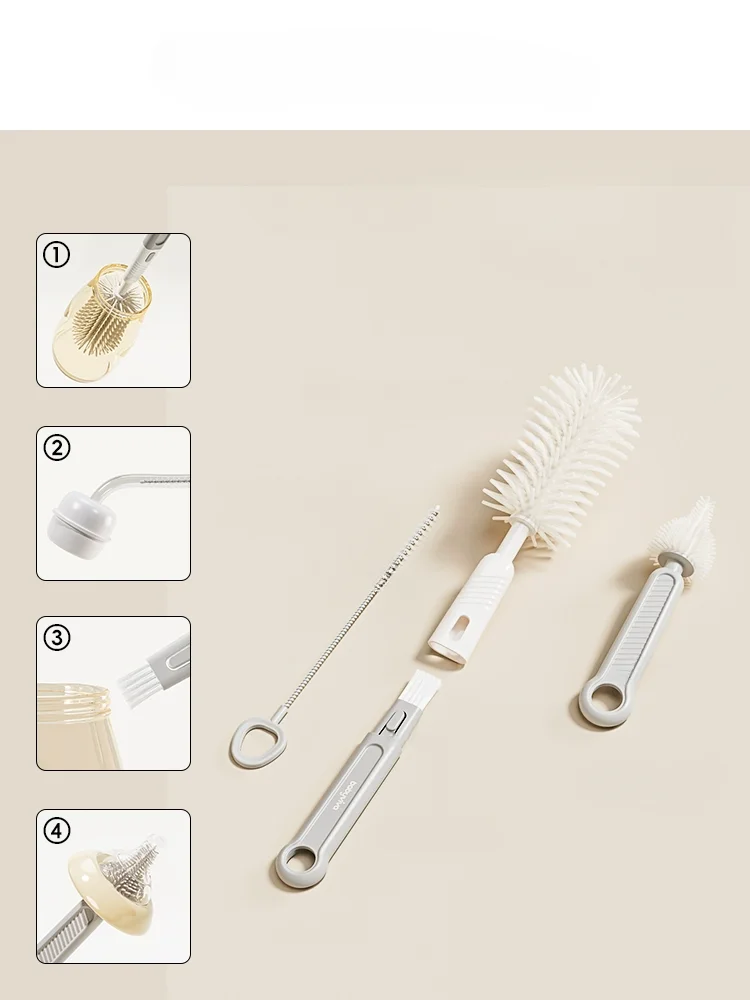 Rack de secagem de mamadeiras de alta qualidade, economia de espaço resistente e organizador de design inteligente para fácil armazenamento