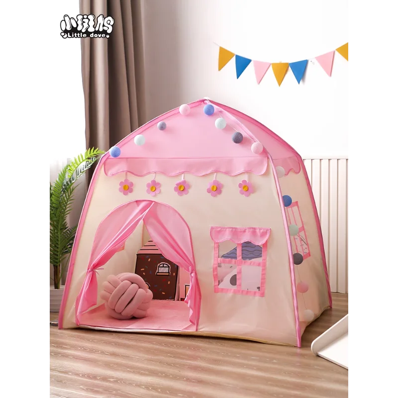 Children  Tent Play House Indoor Household Princess Girl Birthday Gift Toy House Children  House Dream Little Castle
