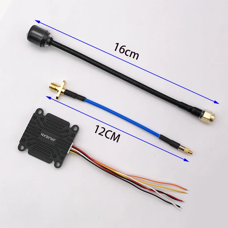 5.8GHz 2.5W High Power 48CH VTX Video Transmitter with CNC shell 25mW 400mW 800mW 1.5W 2.5W Adjustable For RC FPV Racing Drone