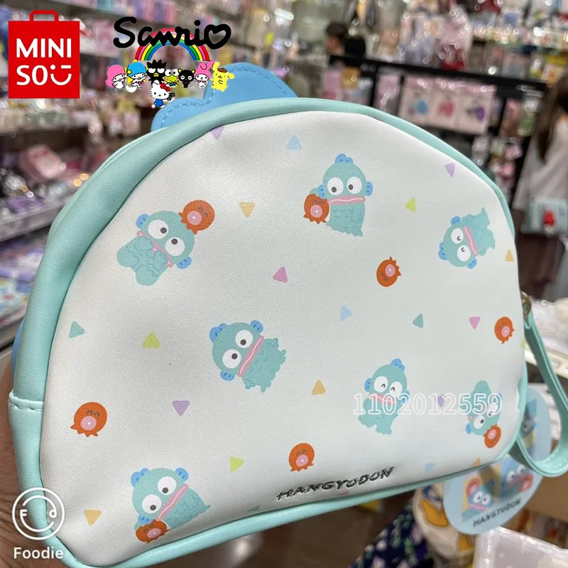 MINISO Sanrio New Cosmetic Bag 3D Cartoon Cute Women's Cosmetic Bag Luxury Brand Fashion Storage Bag Large Capacity High Quality