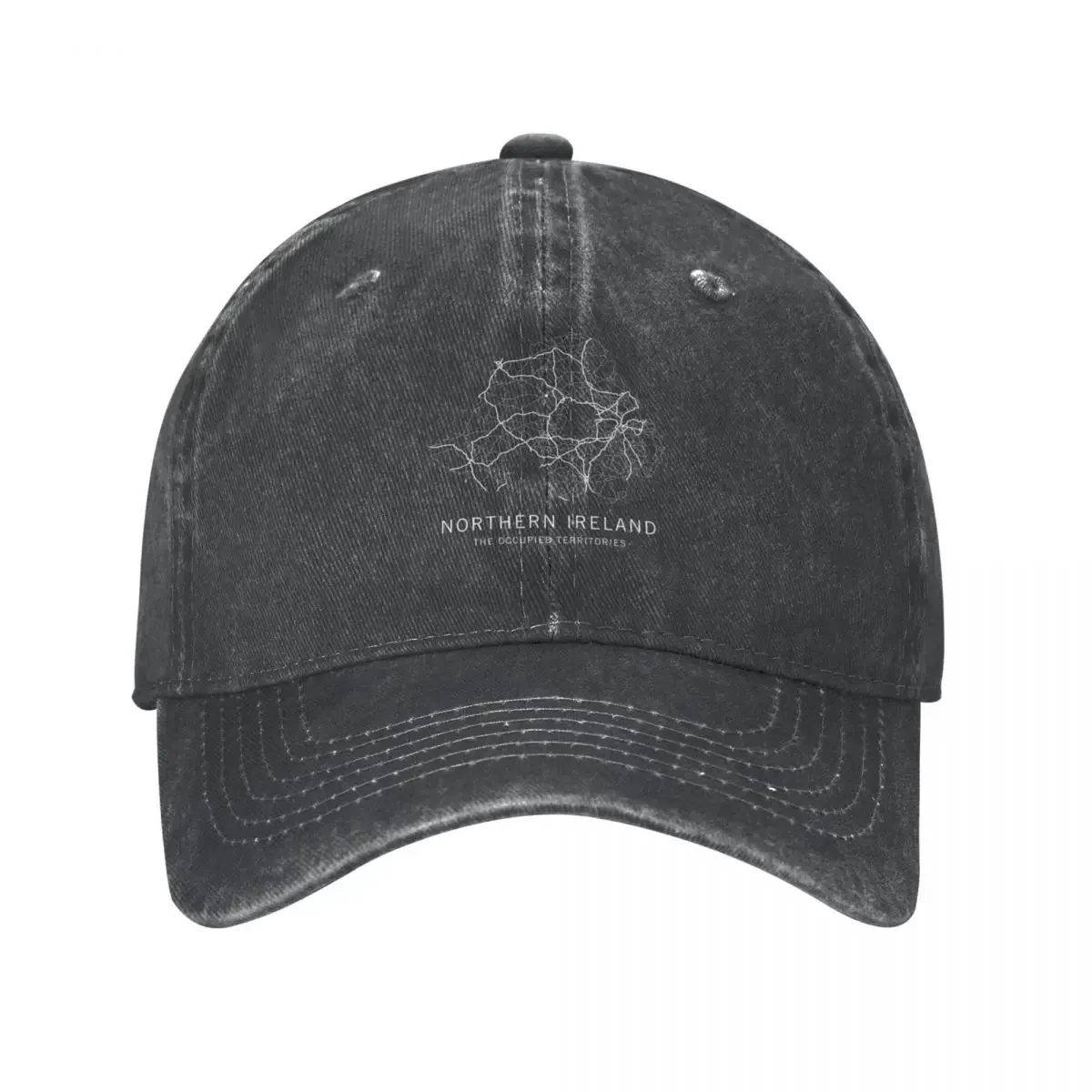 Northern Ireland Road Map Cowboy Hat tea Hat dad hat Christmas Ball Cap Women's Men's