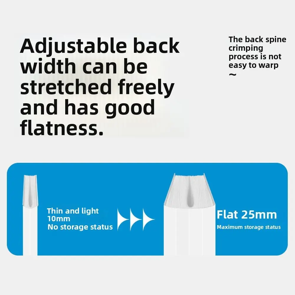 

Transparent Inner Bag A3 File Folder Large Capacity 30 Pages Exam Paper Storage Book a3 Size Transparent File Bag