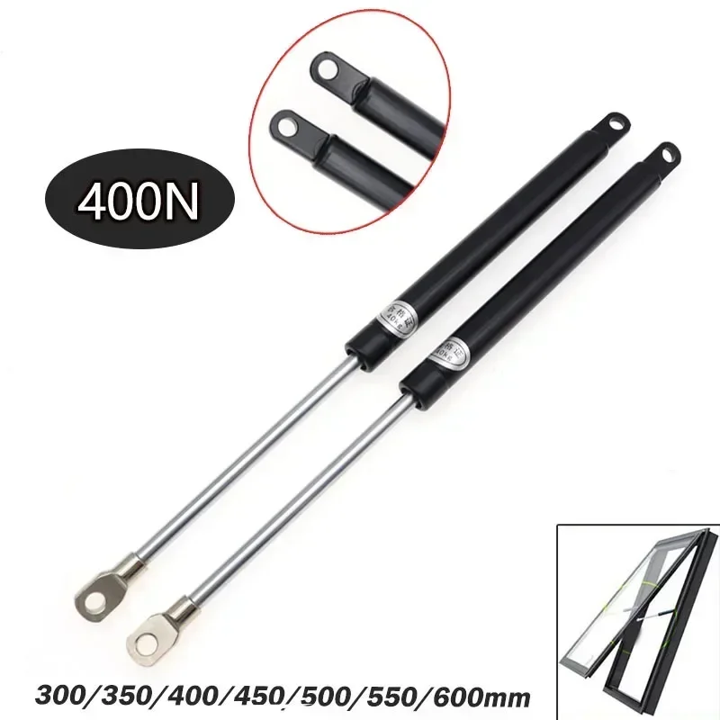 2pcs 400N 300-600mm Car Gas Struts Bonnet Hood Trunk Tailgate Shock Lift Strut Support Bar Gas Spring Bus Bed Truck Boat Window