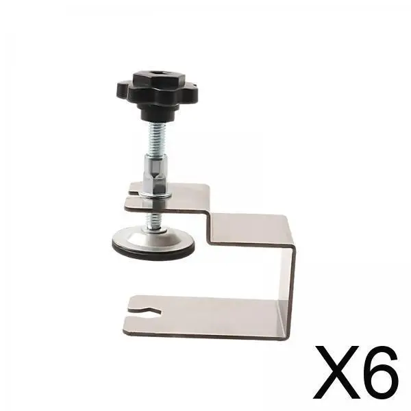 

Heavy Duty Woodworking Clamp Wide Jaw Opening Adjustable Stainless Steel Clamping Tool for Carpentry Projects Panel Installation