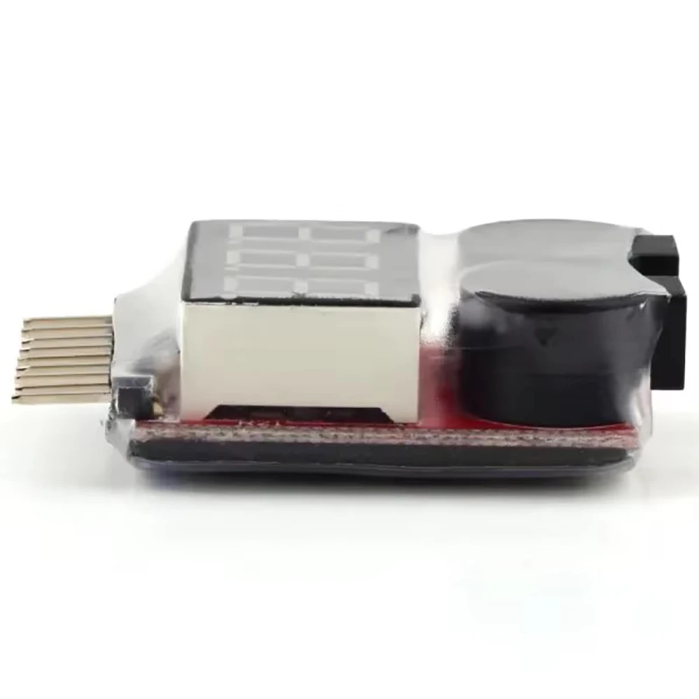 1-8S lithium/lithium ion/iron battery voltage tester low voltage buzzer alarm checker for car and aircraft toys image 4