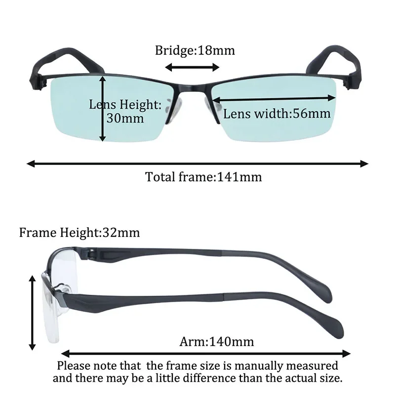 SHINU Brand Color Blind Glasses for Men Colorblindness Color Weakness Glasses for Red-Green Blindness Corrective customized