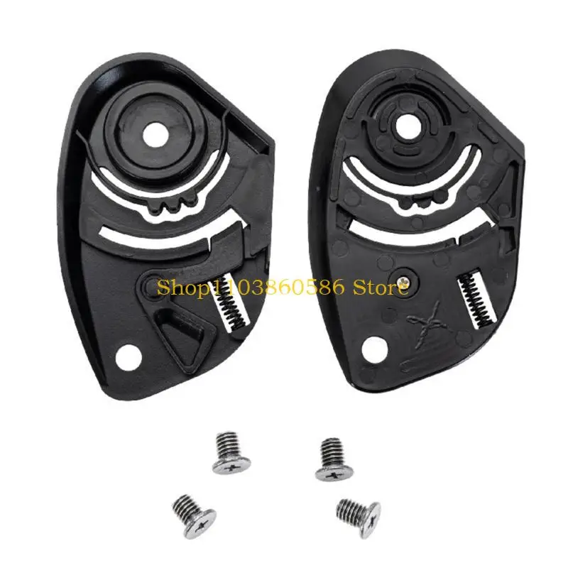 

242A 1 Pair Up Helmets Shield Base Holder Replacement Parts for KYT Helmets Lens Fixing Base