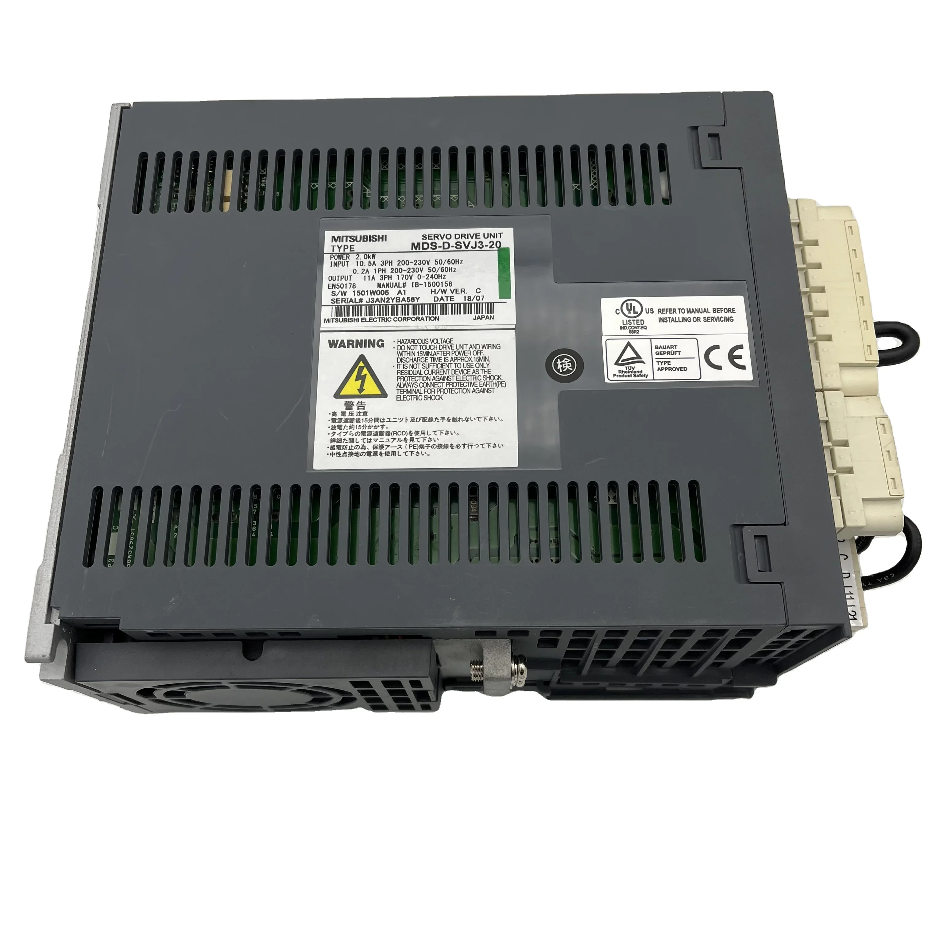 

Original Mit MDS-D-SVJ3-20 servo drive MDS-D-SVJ3-20