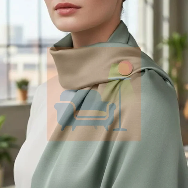 Adjustable No-Sew Clothes Clips | Seamless Button Clasps to Resize Dresses & Secure Scarves Instantly