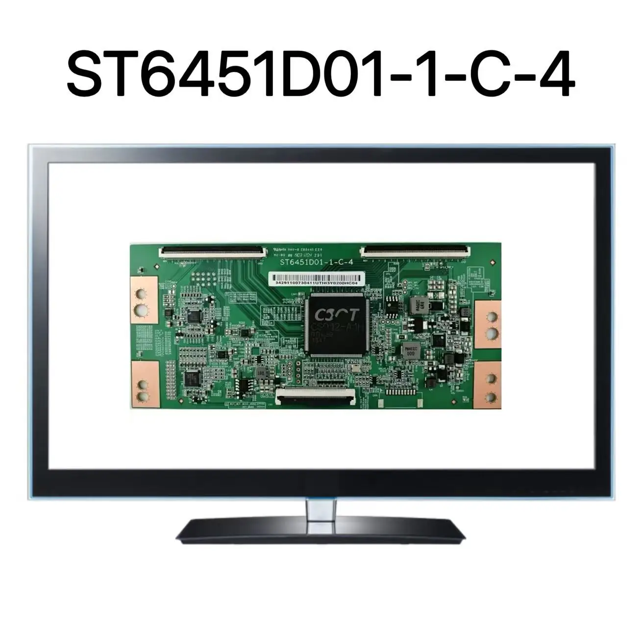 Tarjeta T-Con ST6451D01-1-C-4 para TCL 65A730U, Tarjeta de Pantalla para TV, Equipo T-Con para Negocios, Tarjeta TCon ST6451D01 1 C 4