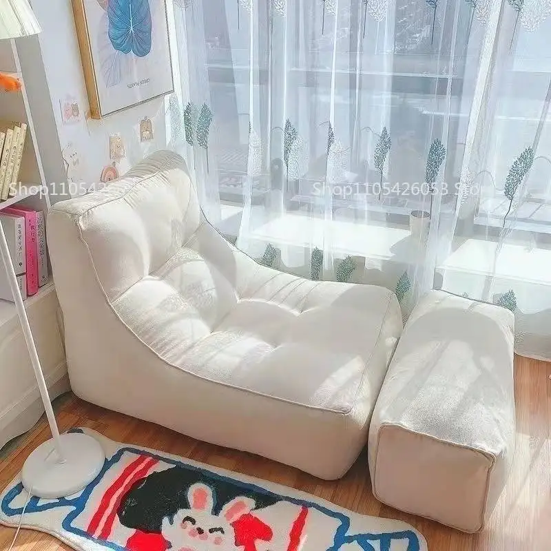 

Lazy sofa tatami reclining single cute explosion female Internet celebrity small balcony leisure bedroom room sofa