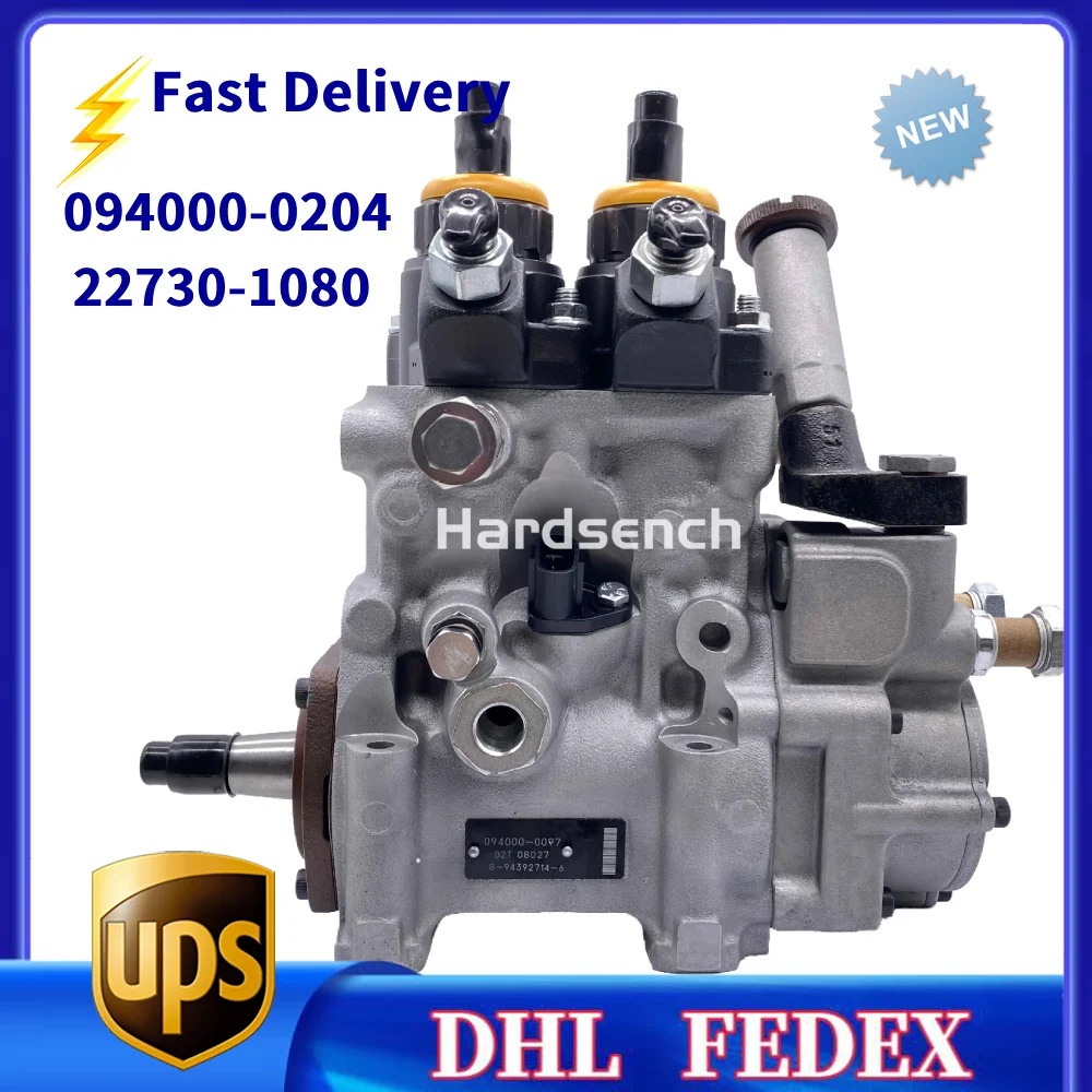 

094000-0204 Diesel Fuel Injection Pump 22730-1080 Fuel Pump for HINO