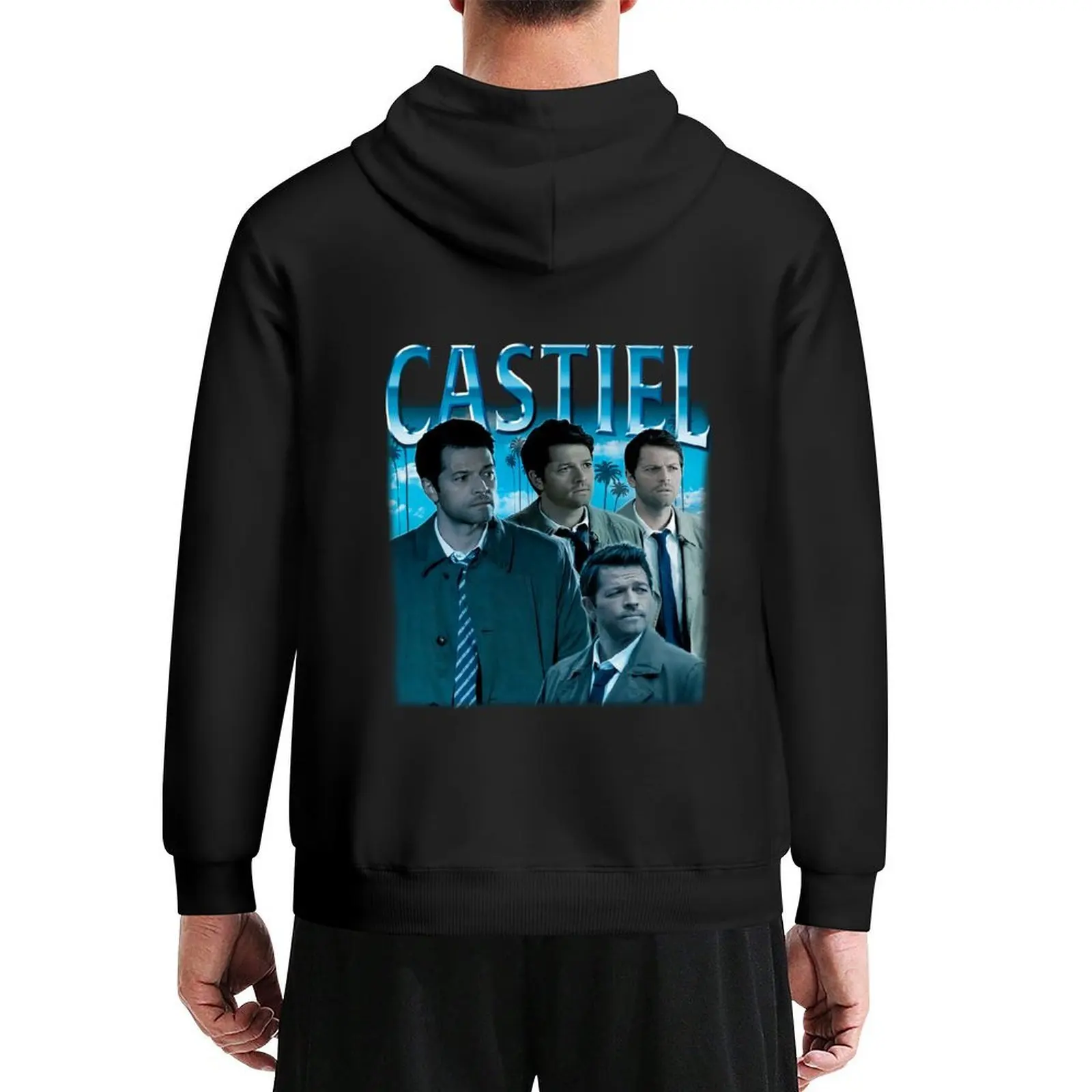 

FBI Castiel Hoodie anime clothes male clothes men clothes men wear hoodies and sweatshirts new