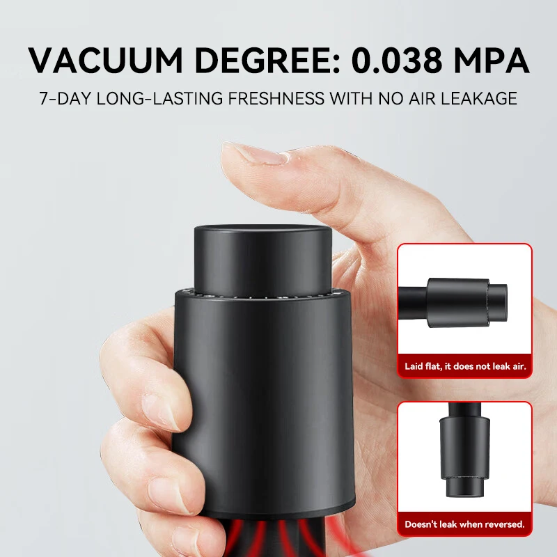 Plastic Vacuum Wine Bottle Stopper Sealed Storage Vacuum Memory Wine Stopper Wine Corks Exquisite packaging