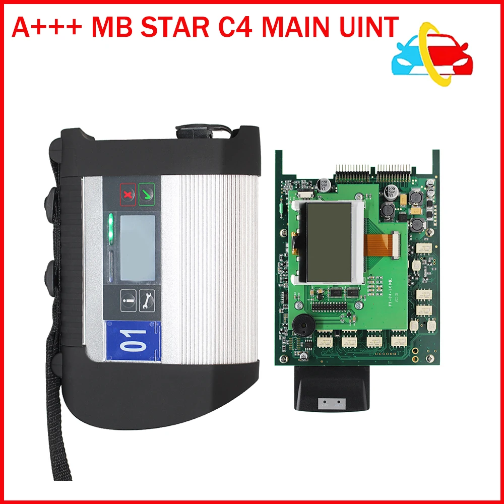 MB STAR C4 SD Connect Compact C4 Mb Star Multiplexer Full Chip Diagnostic Tool with WIFI Function For Car and Be-nz Truck