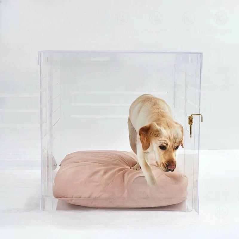 Light luxury pet nest acrylic cat nest dog cat house waterproof and moisture-proof small dog dog house cat villa