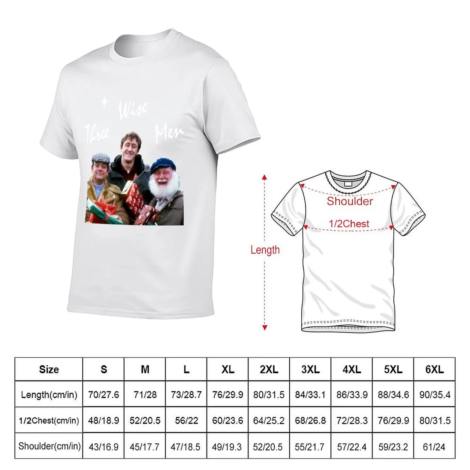 Three Wise Men with dark background T-Shirt t shirts for man graphic tees man t shirts graphic T-Shirt