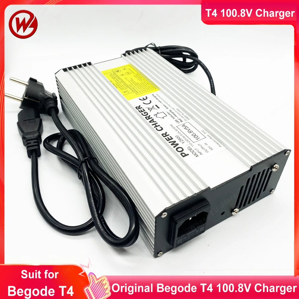 Original Begode T4 100.8V 5A Charger Official Begode Parts for Newest Begode T4 Electric Unicycle