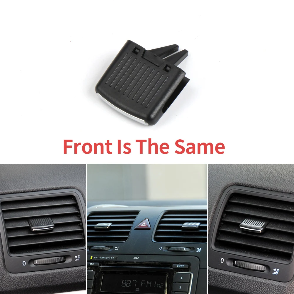 1-4PCS Adjust Clip For Car Front Dash A /C Air Conditioning Vent Outlet For VW Sagitar Jetta A5 MK5 5 R32 Rabbit 2006-2011