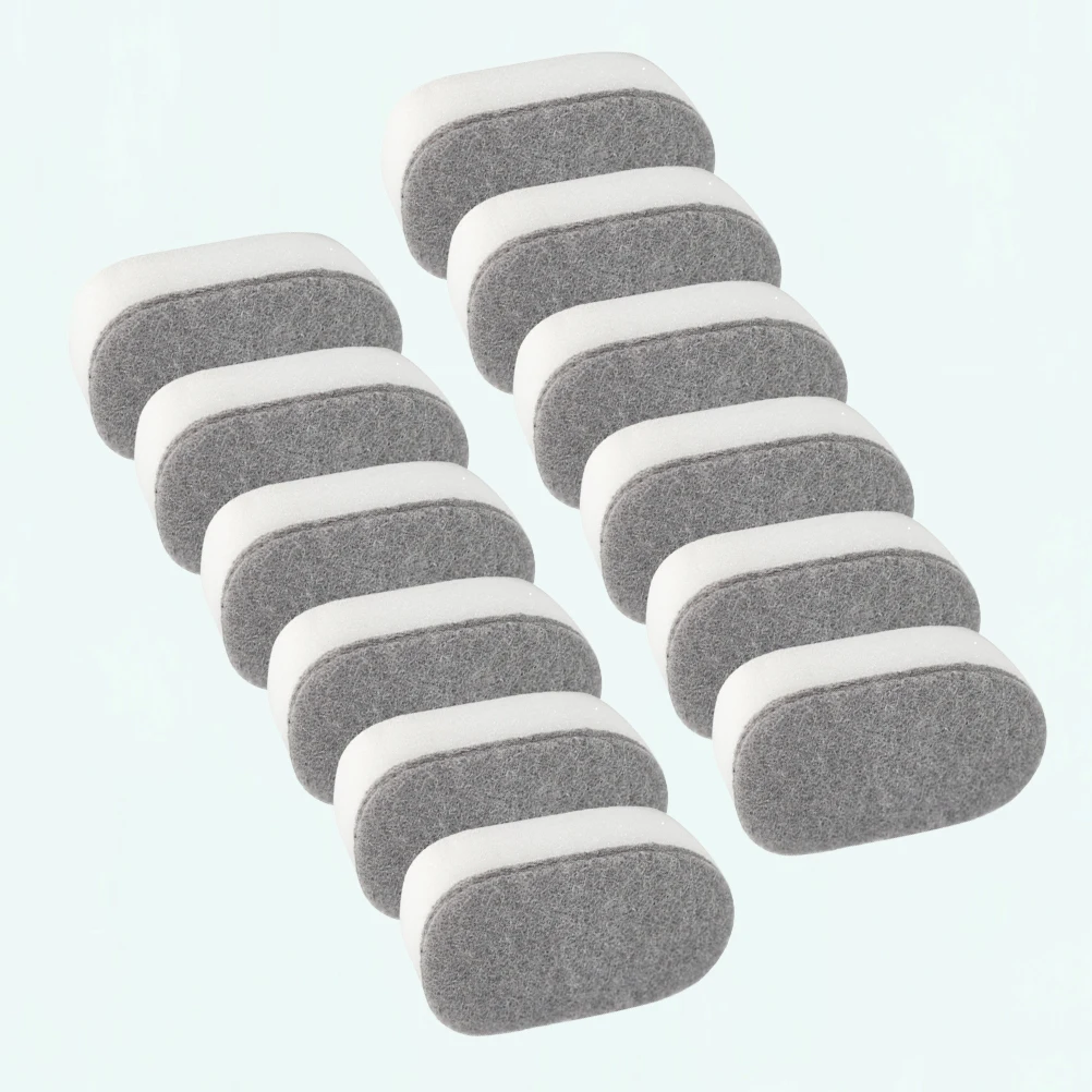 

12pcs Dishwashing Sponge Pad Strong Decontamination Durable Double Sided Kitchen Bathroom Cleaning Sponge Wipes High Quality