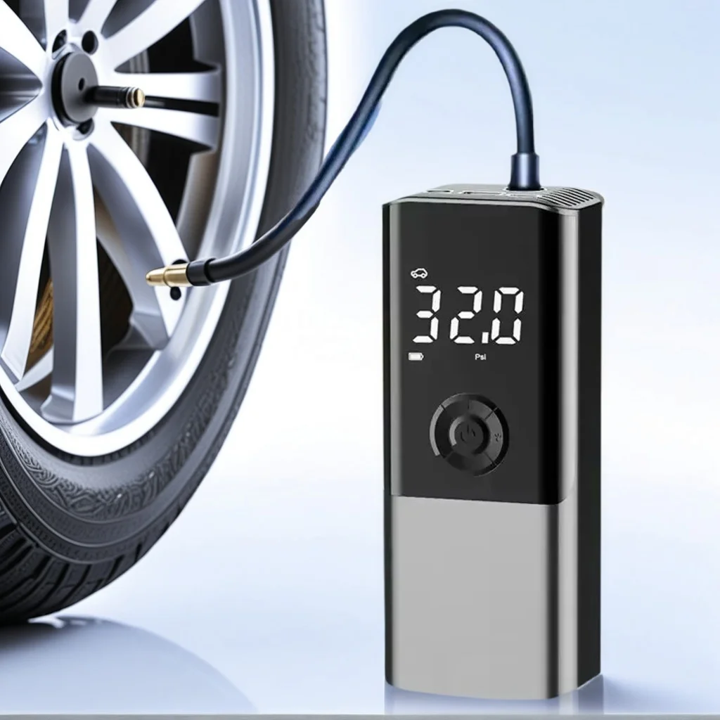 

Wireless Car Air Compressor - 6000mAh Tire Pump