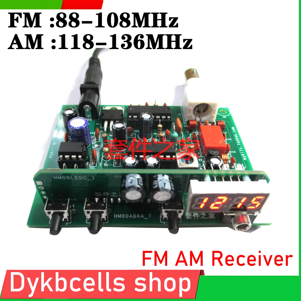 radio fm r20 kit am 118136mhz fm 88 108mhz aviacao banda pll receptor aviacao radio aviao torre chamada vhf 01