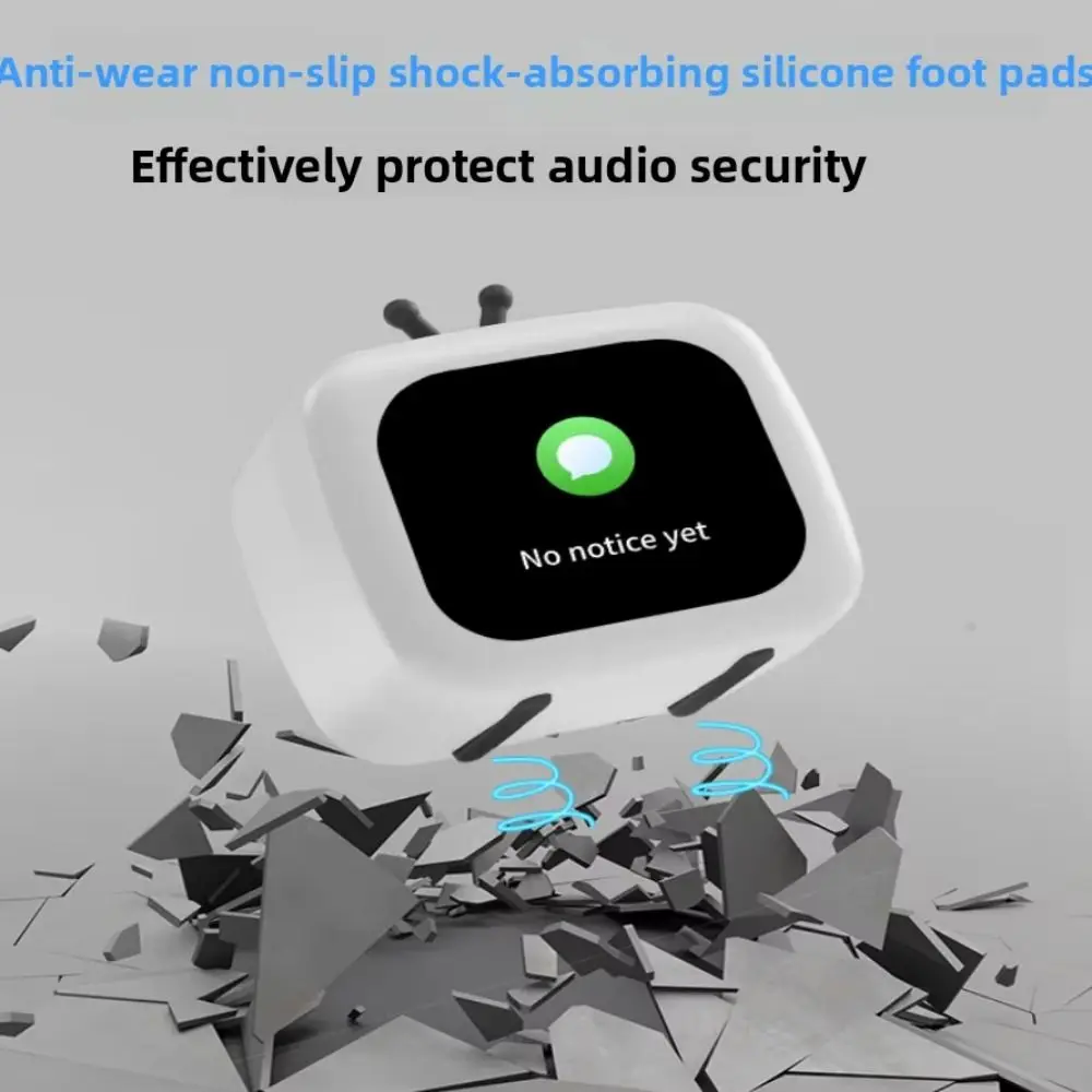 

TV Appearance Mini Bluetooth Speaker Multifunctional with Screen Mini Wireless Sound Box High Sound Quality