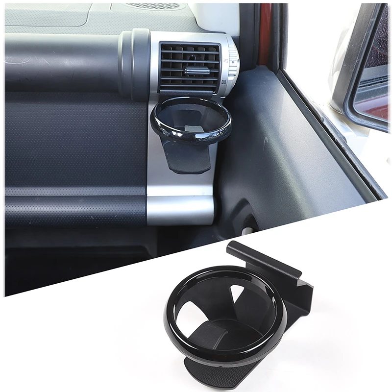 For Toyota FJ Cruiser 2007-2021 Center Dashboard Side Air Outlet Water Cup Holder Drink Holder Water Cup Storage Box Accessories