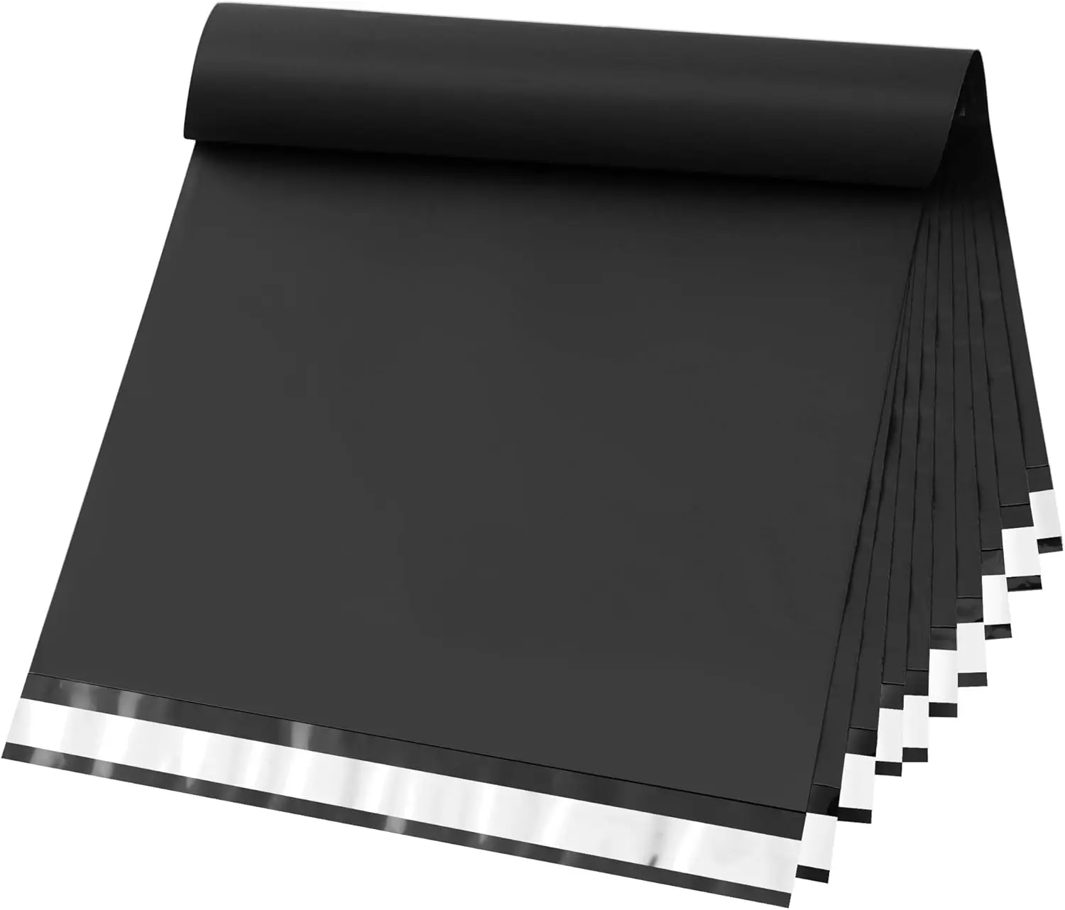 

100 Pcs 14.5x19 Inch Poly Mailers, Tearproof Waterproof Shipping Bags for Clothing, Self Seal Envelopes, Black