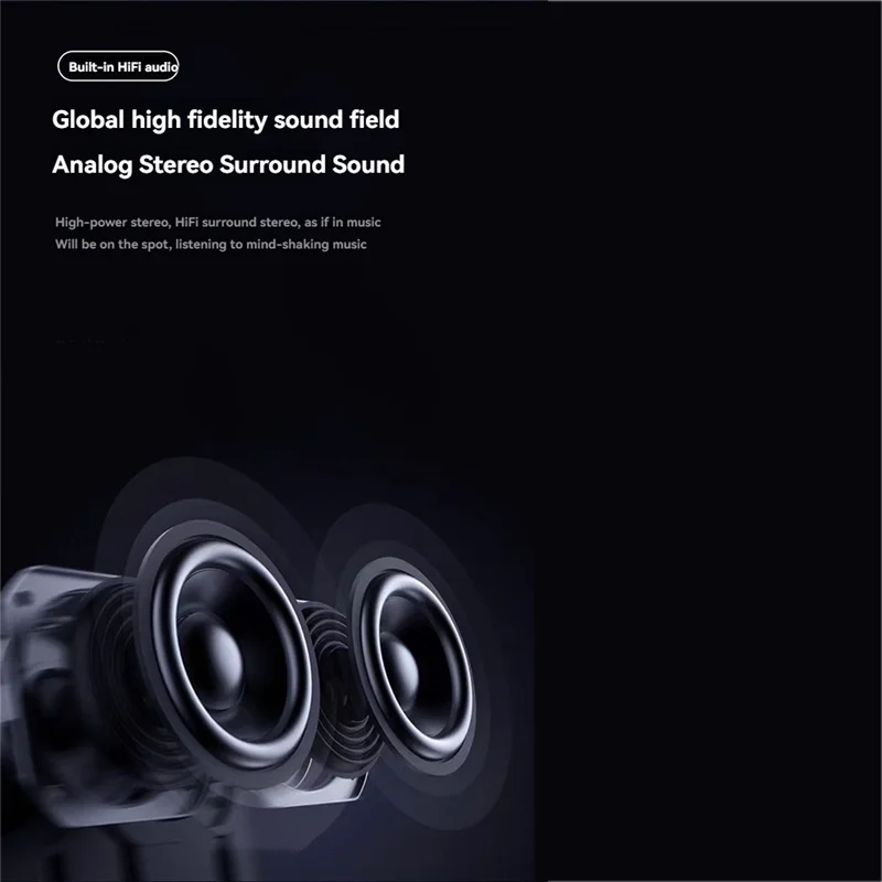 Projetor ELETO compatível com Android 11 4K 1920X1080p TS-1 Dual Wifi 260ANSI BT5.0 Cinema Projetor externo TS-1