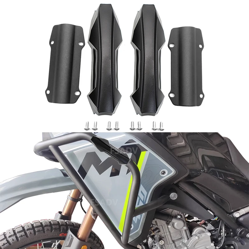

Motorcycle Engine Guard Crash Bar Bumper Protector Decorative Block For CFMOTO 450MT MT450 CF 450 MT 2024 2025