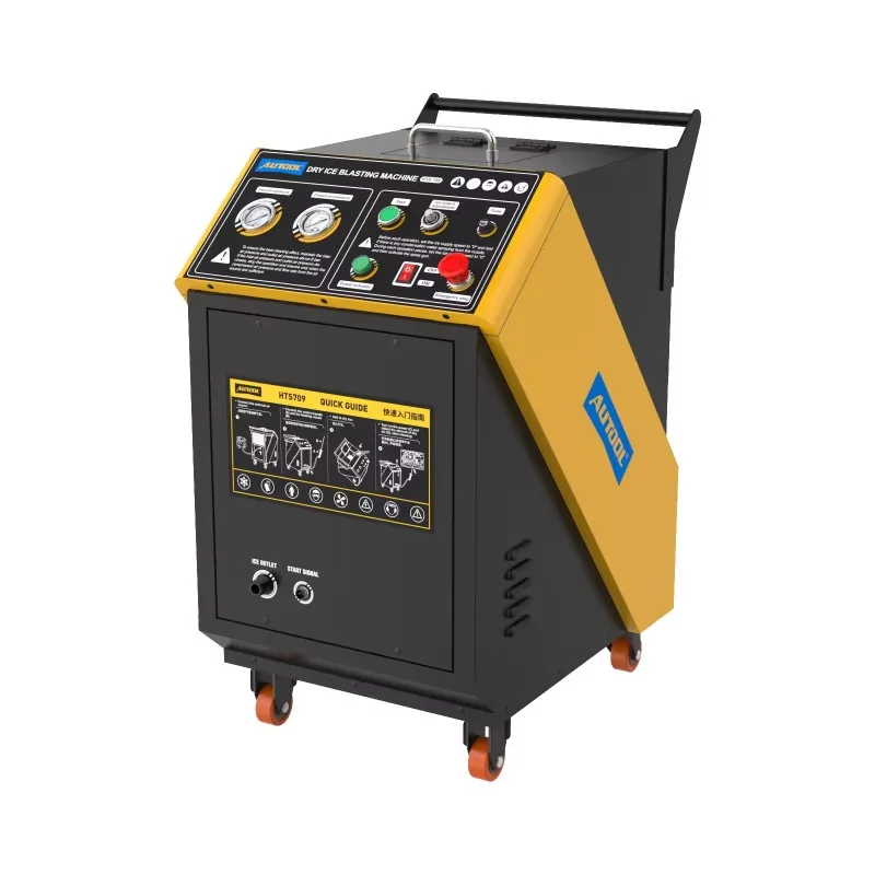 Eco-friendly High-efficient High Cost-effectiveness AUTOOL HTS709 Automotive Dry Ice Cleaning Machine