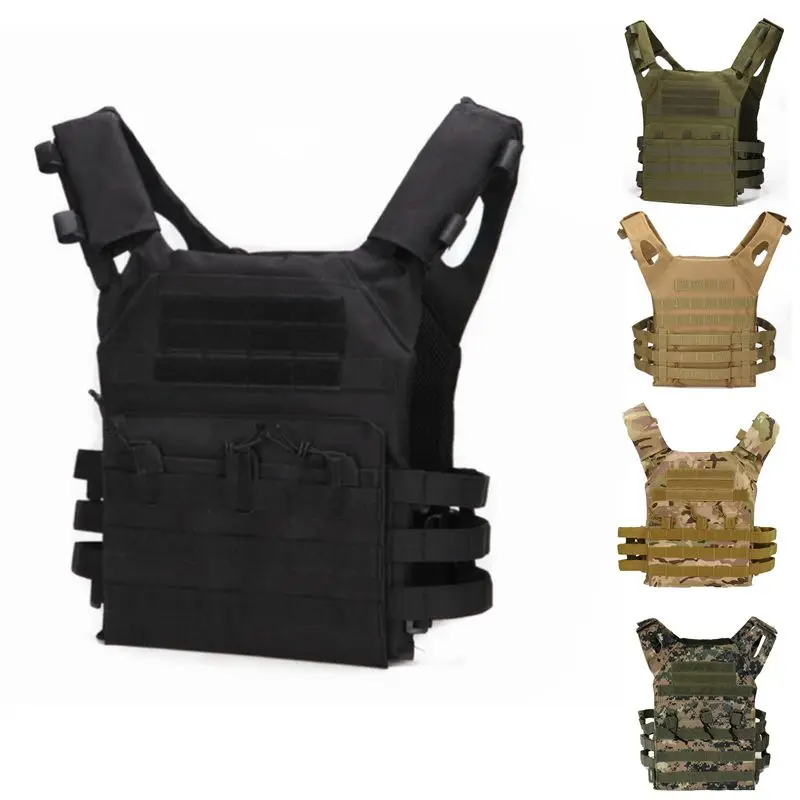 

Hunting Tactical Body Armor Molle Plate Carrier Vest Outdoor CS Game Paintball Airsoft Vest Equipment