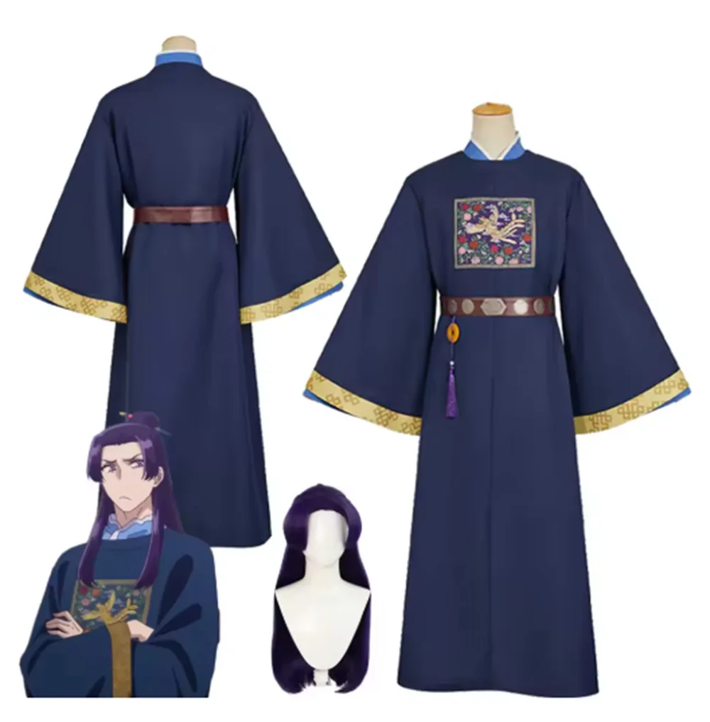 

Jinshi Косплей Костюм Фэнтези Аниме Аптекарь Маскировка для Мужчин Ролевая Игра Ханфу Одежда Хэллоуин Карнавальная Одежда