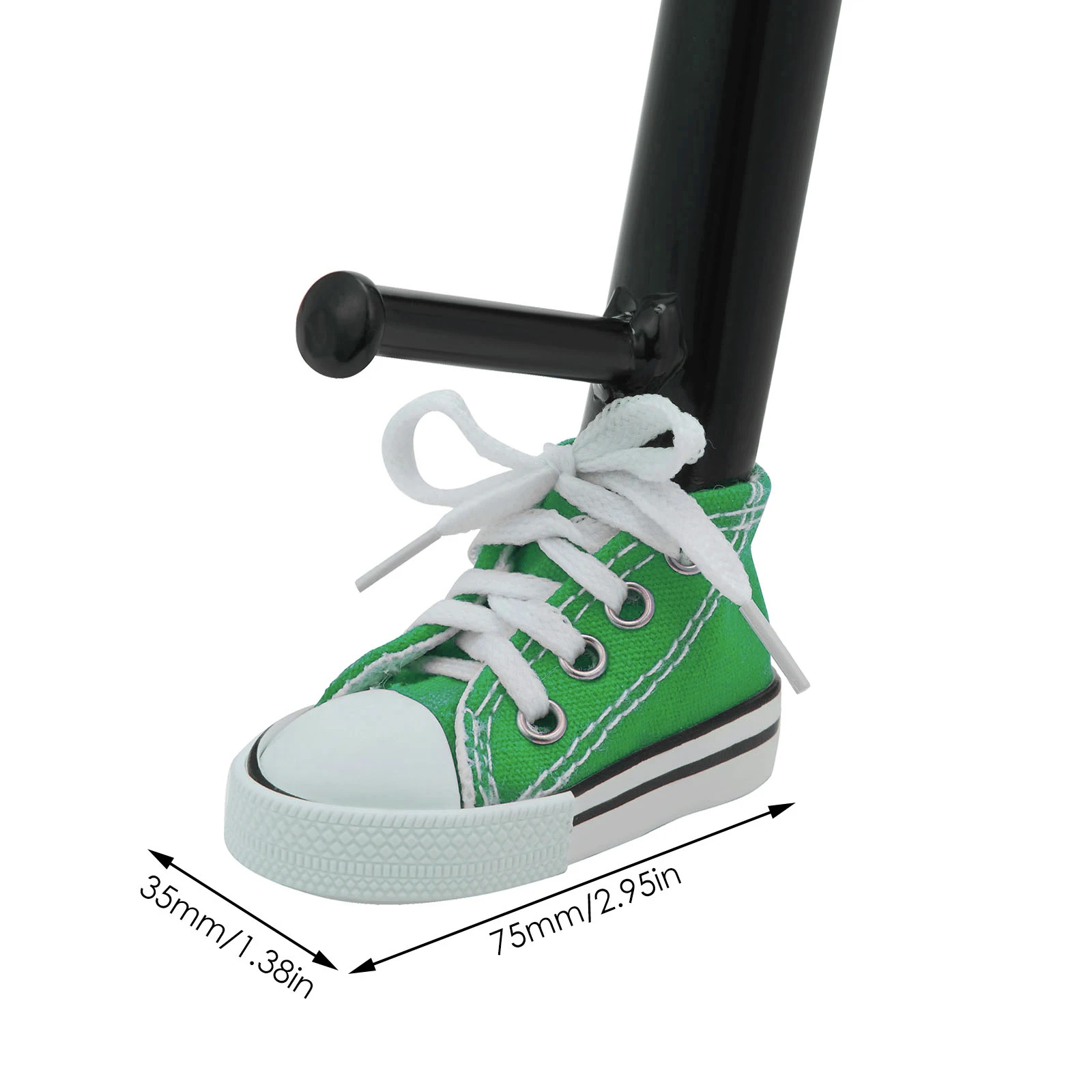 Motorrad Seite Stehen Kreative Stativ Abdeckung Mini Schuh Fahrrad Fuß Unterstützung Motor Bike Ständer 7,5 cm Dekor Moto Teile