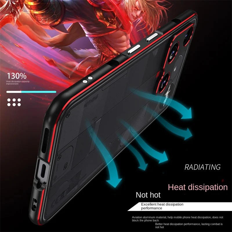 الوفير ل لا شيء الهاتف 3 Phone3 رقيقة جدا معدن الألومنيوم الوفير الغطاء الصلب الحال بالنسبة لا شيء الهاتف ثلاثة Phone3 A024 5G 2025 #3