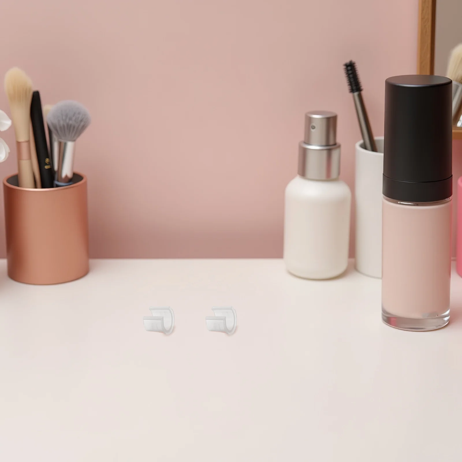 로션 병 잠금 디스펜서 펌프 클립 여행용 샴푸 펌프 액세서리용 플라스틱 용기 클립 20개