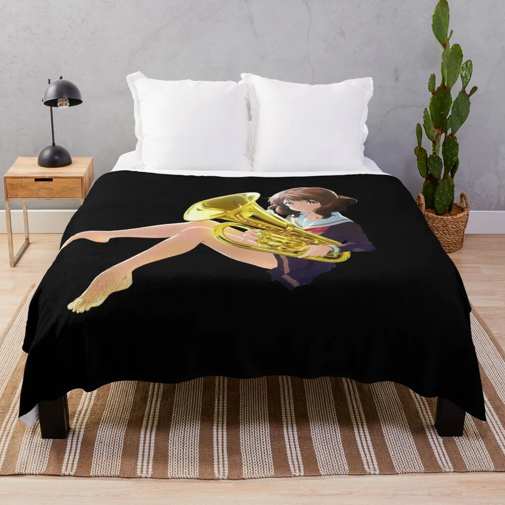 

Hibike! Euphonium-Kumiko Oumae Throw Blanket Sofa Summer Beddings blankets and throws Blankets