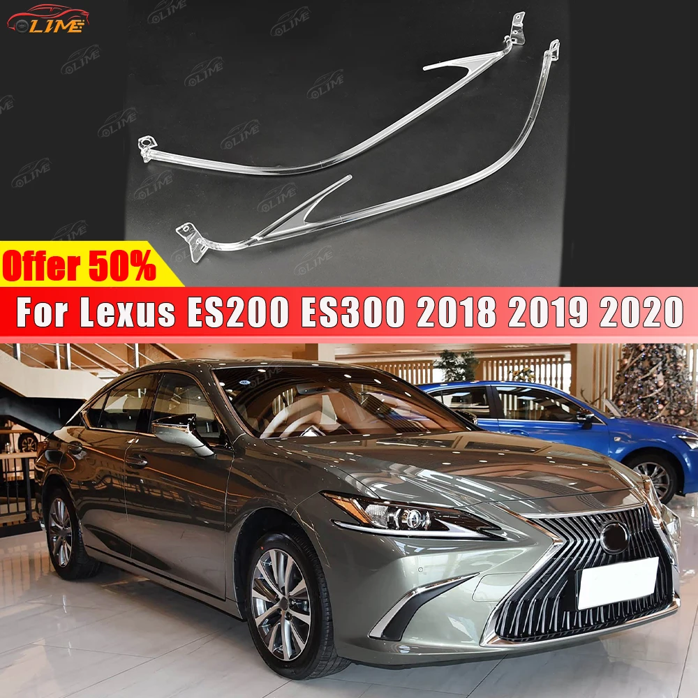 

Подходит для Lexus ES200 ES300 2018 2019 2020, направляющая пластина дневных ходовых огней, трубка фары, ангельские глазки, автомобильные детали