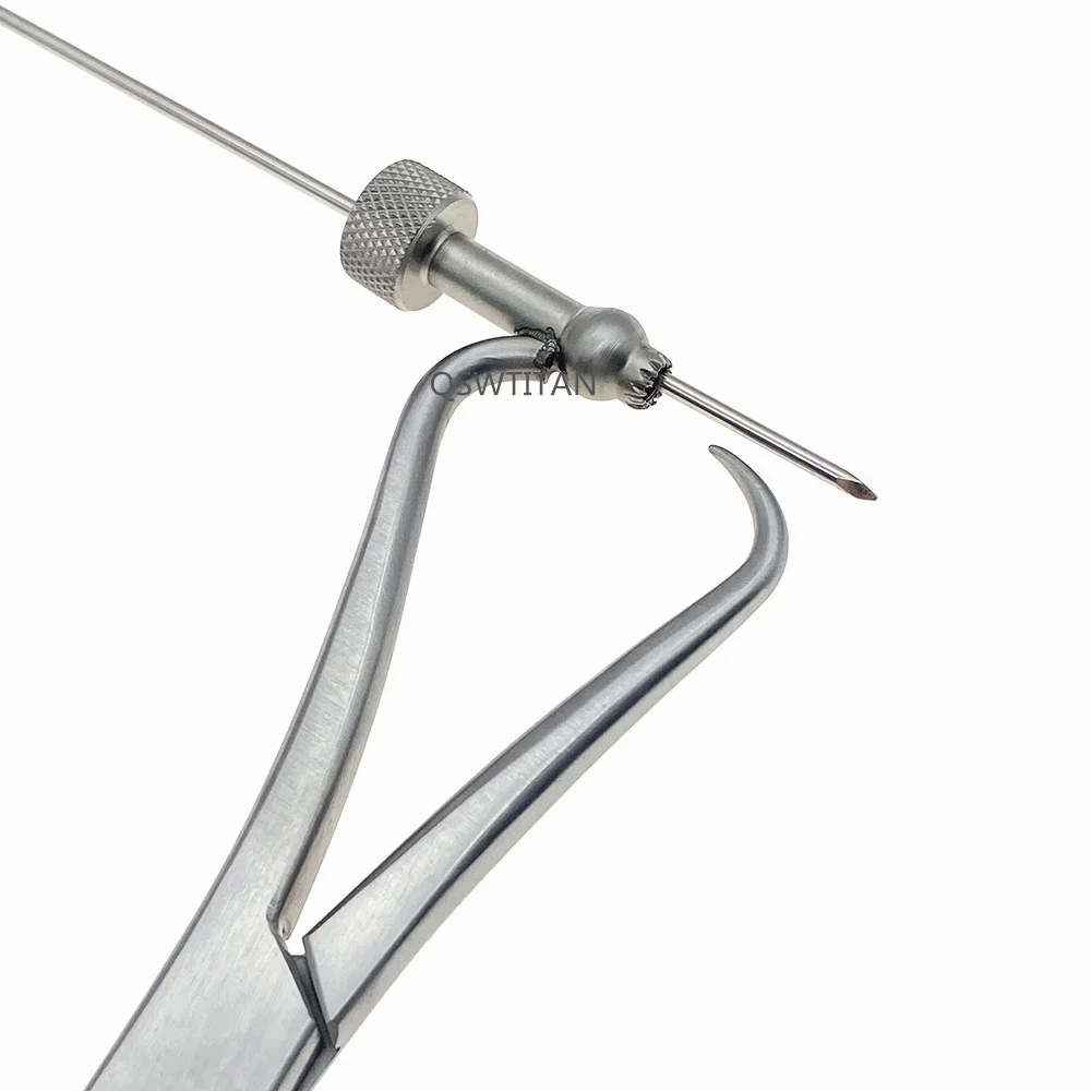 Stainless Steel Plate Holding Forceps with Drill Guide Forceps Orthopedic Surgical Instruments