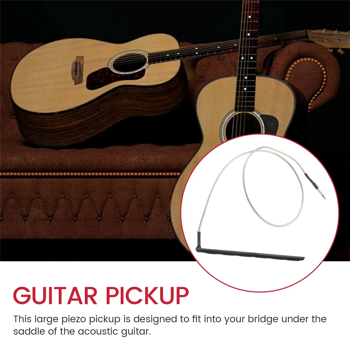 

AA85 Acoustic Guitar Piezo Under-Saddle Pickup