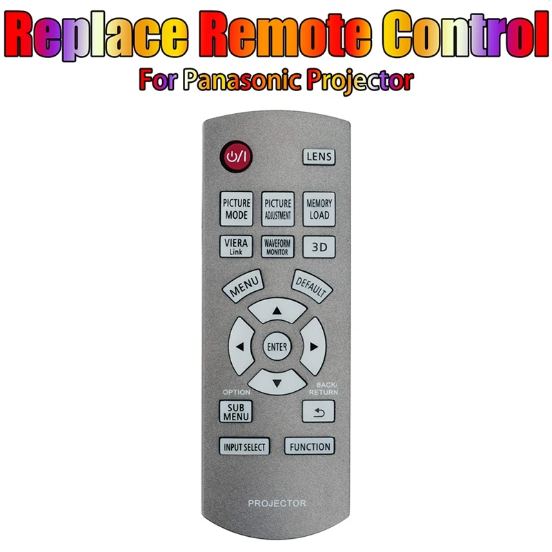 N2QAYB000680 Replace Remote Control For Panasonic DLP Projector PT-AT5000E PT-AT6000E PT-AE7000 PT-AE8000 PT-AE8000EA