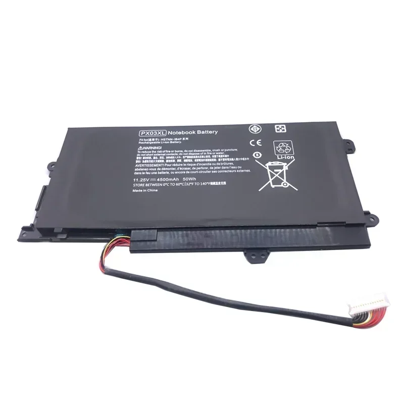 2024 New PX03XL  Battery For HP Envy 14-k000 Touchsmart M6-K TPN-C109 C110 11.25V 50WH Laptop battery