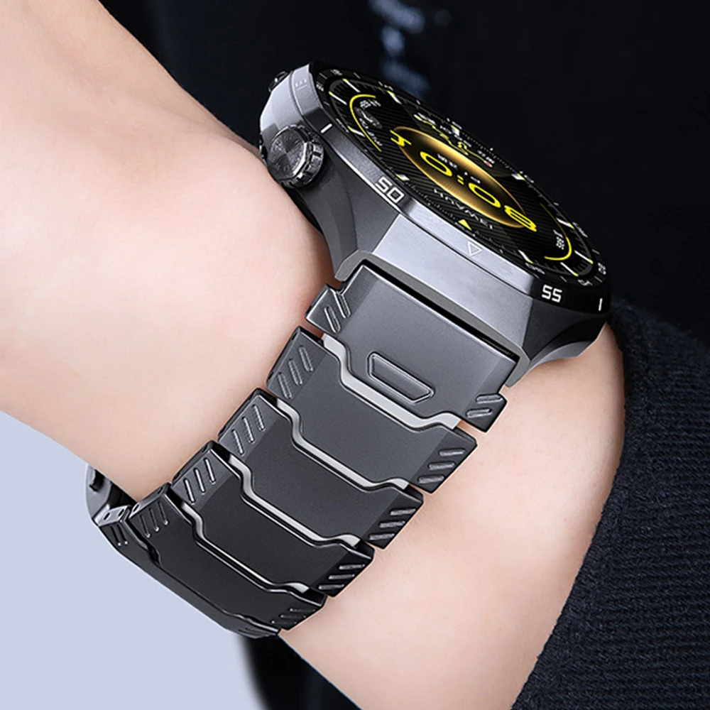 22mm Titanium Rubber Strap for Oneplus Watch 4 3 2R for Seiko Men Magnetic Band for Huawei Watch GT6 Pro GT5 46mm 4 ProBracelet