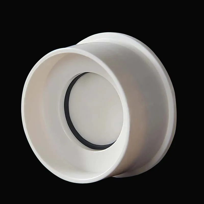 1~5Pcs White Drain Plug PVC Horizontal Cleanout Plug Cap Inspection Outlet Drain Pipe Fitting Plug 50mm/75mm/110mm/160mm