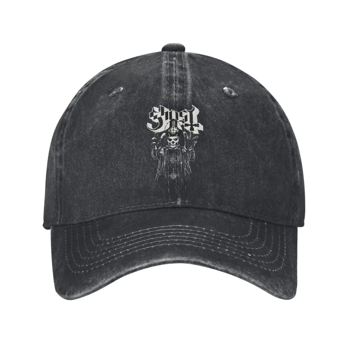 

GHOST, PUNK ROCK denim Hat Lightweight Men's Cap Cap Man Summer