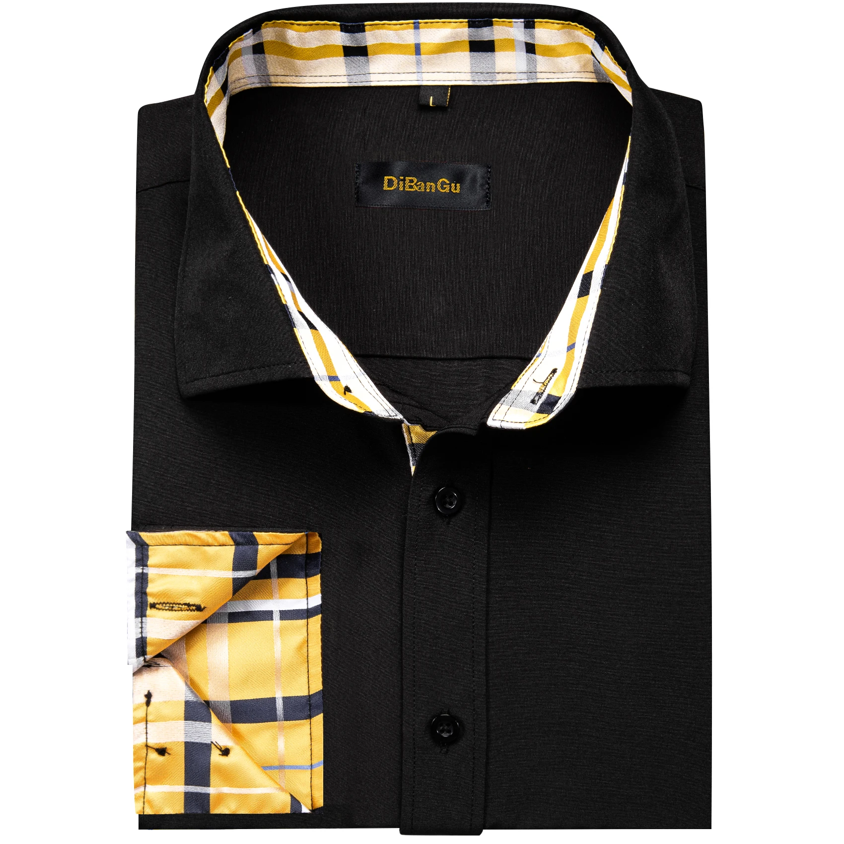 DiBanGu Luxury Brand Men Shirt For Spring Autumn Long Sleeve Party Formal Men Shirt High Quailty Button Down Male Wears Gifts
