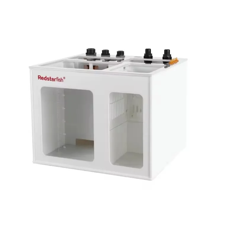 HOTRed Starfish OEM LOGO Saltwater Aquarium Sump Filter Acrylic Fish Tank Sump for Aquarium Filtration