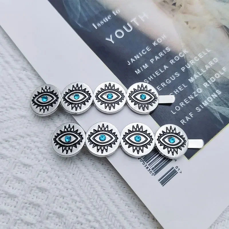 

Vintage Devil's Eye Hairpin 2023 New Punk Cool Y2K Barrettes Metal Bobby Pin Clips Hair Accessories for Women Headwear Dress